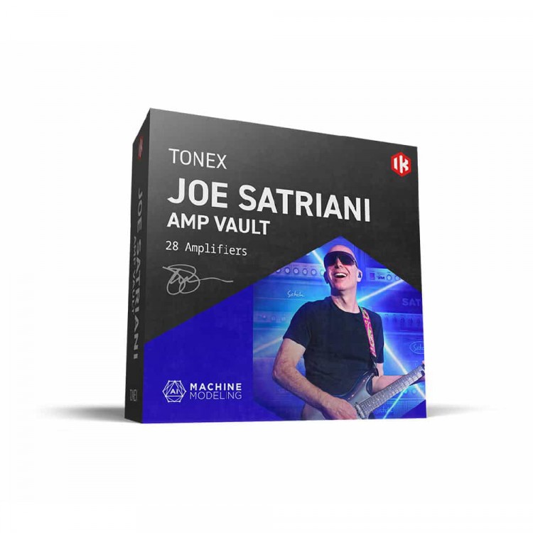 IK Multimedia TONEX SIG COLLECTION Joe Satriani Amp Vault 虛擬音色軟體 (序號下載版)